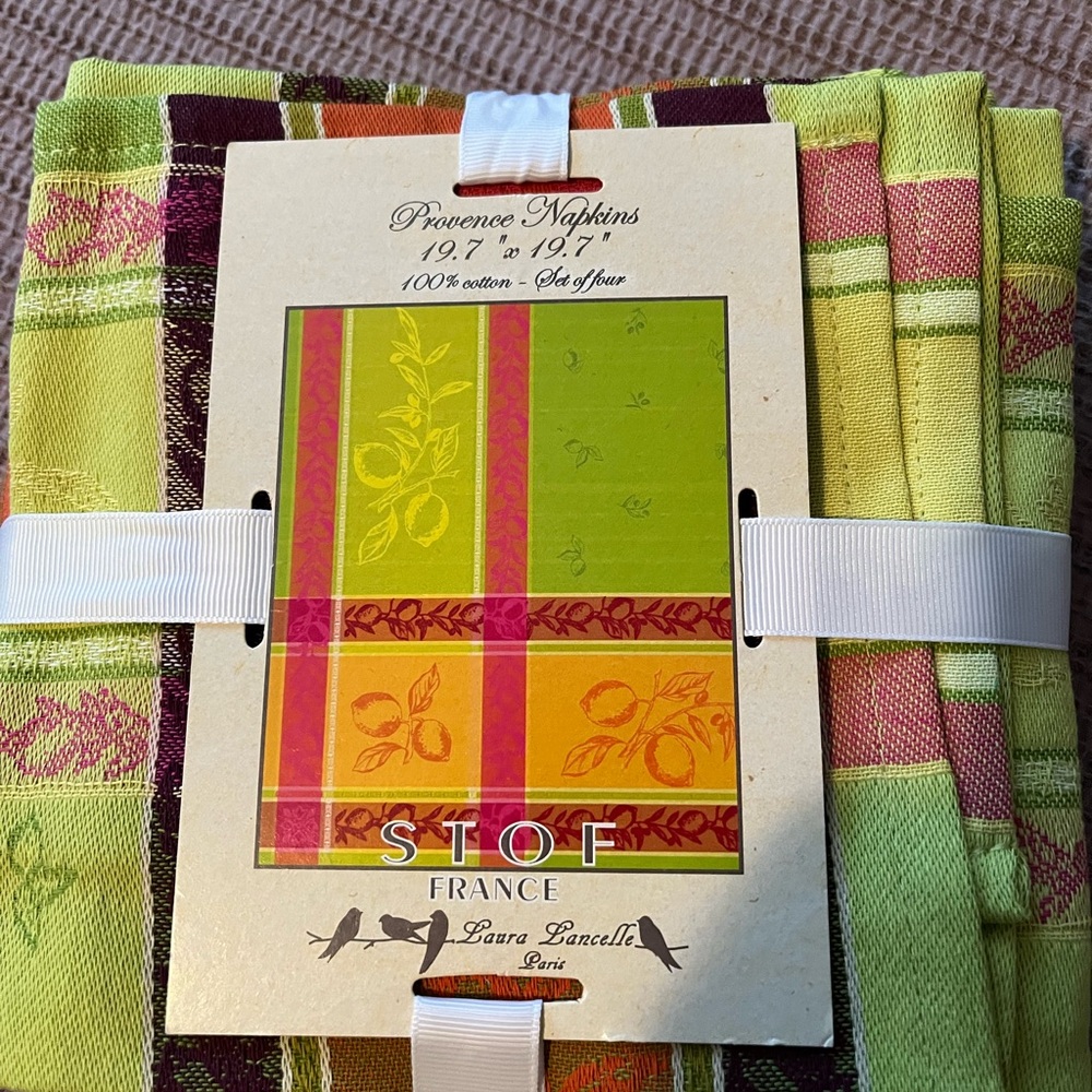 Stof France Provence Napkin Set 4
